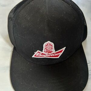 Gongshow Budweiser Red Light Black Trucker Hat